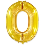 Фольгированные шары № 2093 - 750 рублей. Описание: фольгированный воздушный шар с гелием № 2093 Цифра 0 золото