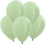 Цвет шаров № 1430 - 100 рублей. Описание: латексные шары с гелием и с обработкой hifloat, без рисунка однотонные, размером 12 дюймов (30-35см). Цвет Светло-зеленый, Перламутр.